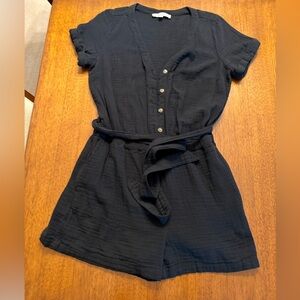 LOFT Black Romper
